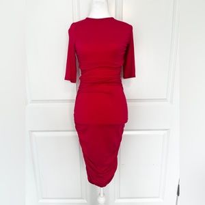 Rachel Pally ruched t-shirt dress